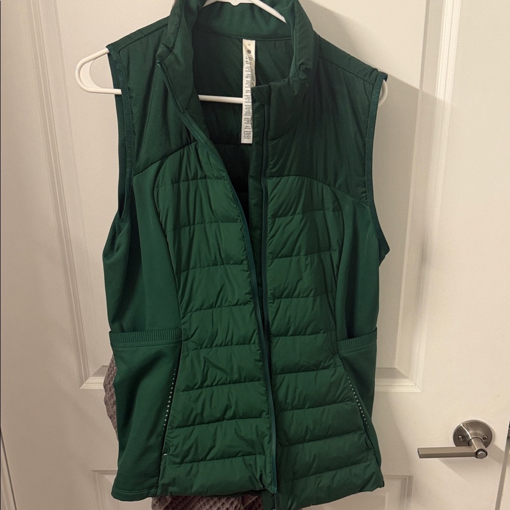 lululemon Forest Green- Down For It All Women's Vest